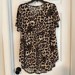 Torrid Leopard Print Tunic